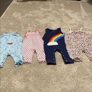 EUC Baby Rompers Set